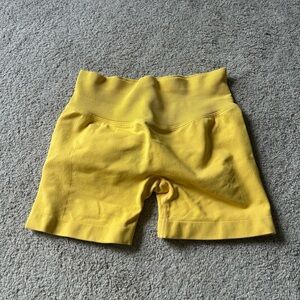 Yellow Women's Shorts